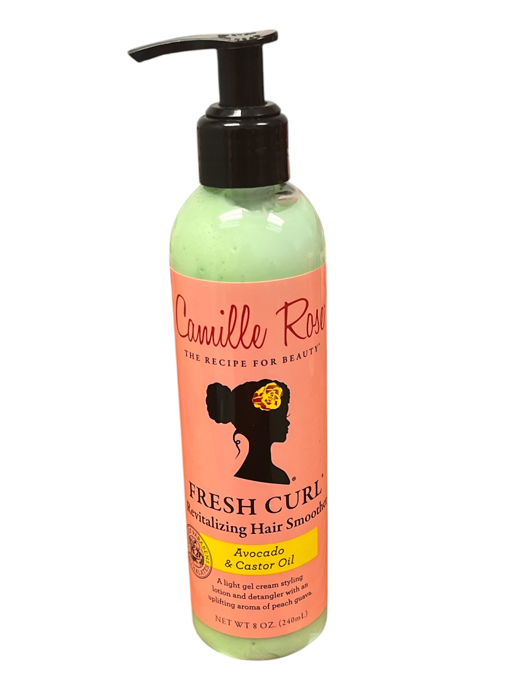 Camille Rose Fresh Curl Revitalizing Hair Smoother Avocado & Castor oil